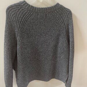 Ladies Silver Metallic Calvin Klein Sweater